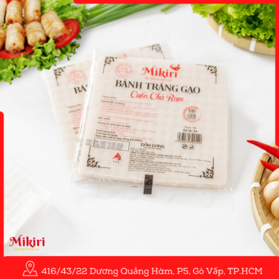 Bánh tráng cuốn ram Mikiri