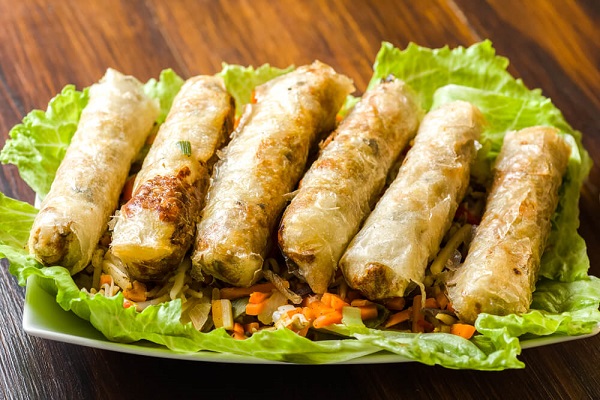 Bánh tráng cuốn ram