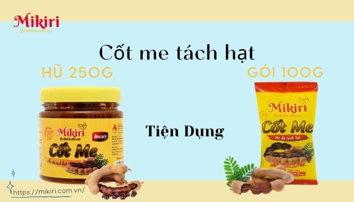 Cốt me tách hạt Mikiri