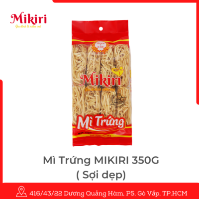 Mì trứng sợi dẹp