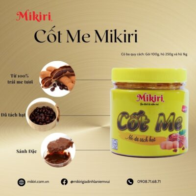 Cốt me Mikiri - Nước cốt lý tưởng cho mọi món ngon