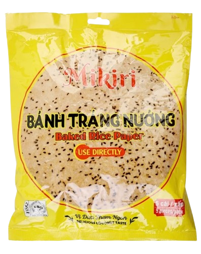 Bánh tráng nướng vị dừa Mikiri