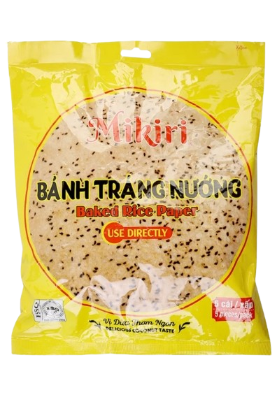 Bánh tráng nướng vị dừa Mikiri