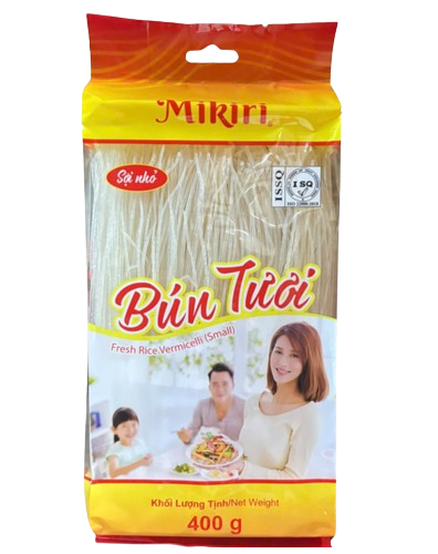 Bún tươi sợi nhỏ mikiri 400g
