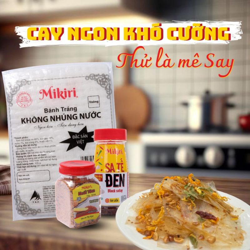 cách làm món bánh tráng trộn ngon chuẩn vị