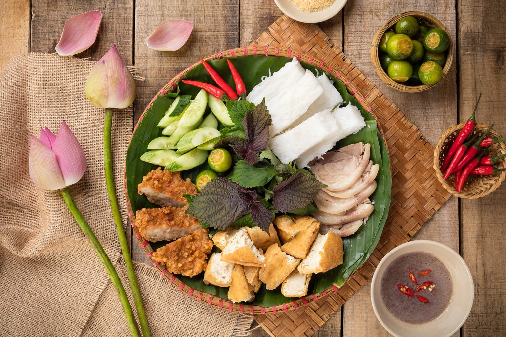 Cách làm bún đậu mắm tôm