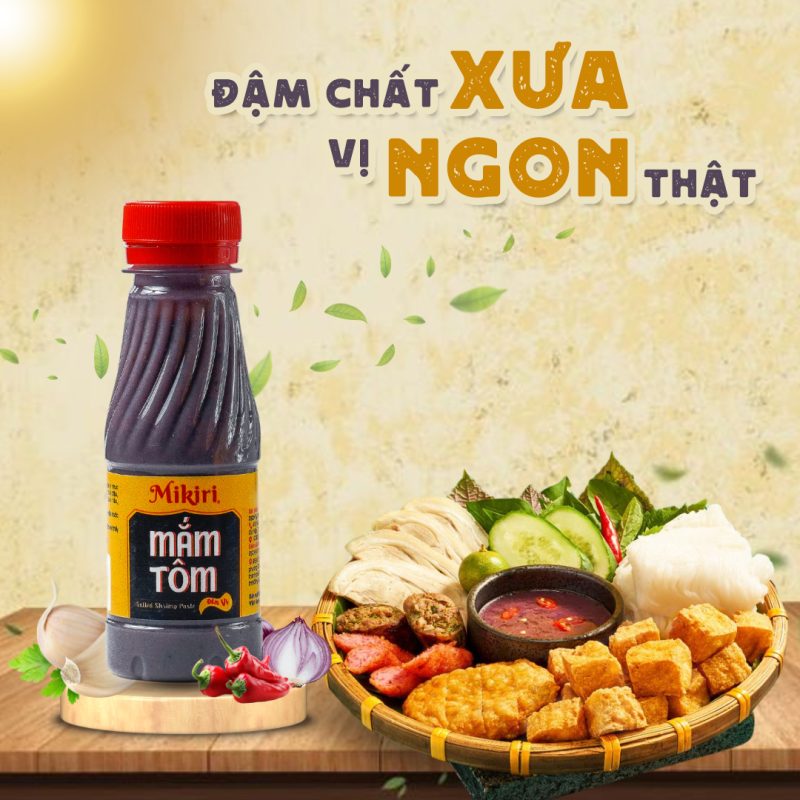 mắm tôm Mikiri thơm ngon chuẩn vị xưa