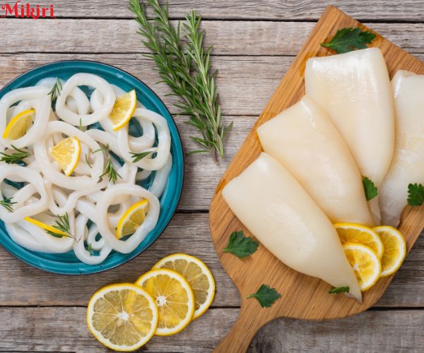 Cách làm mực xào sa tế - Sơ chế mực