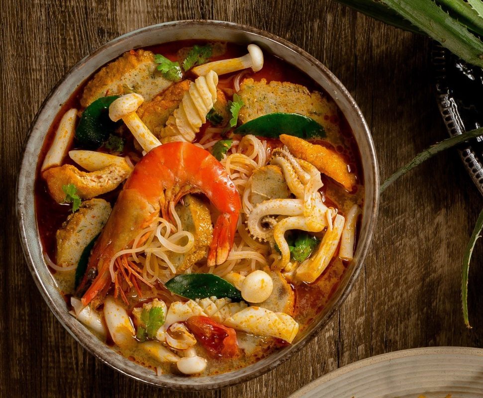 Bún Thái hải sản