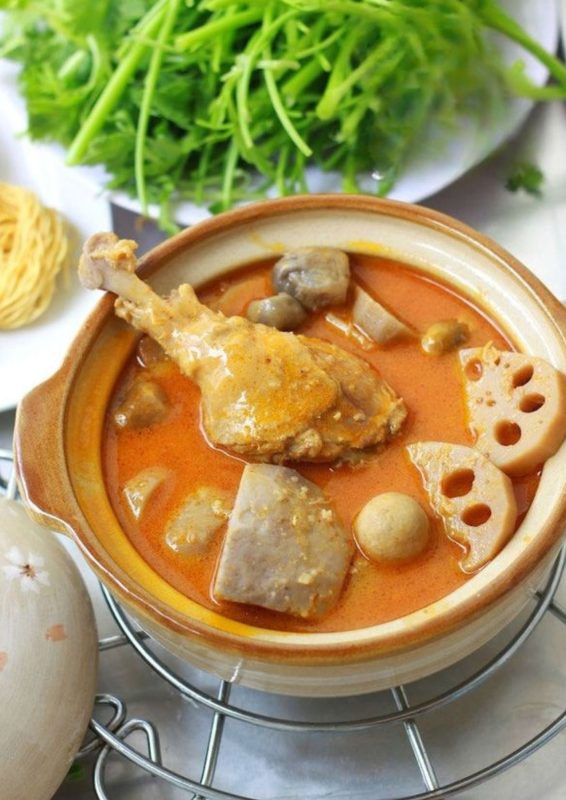 Lẩu vịt nấu chao