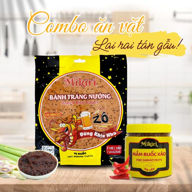 Mắm ruốc xào Mikiri tiện dụng
