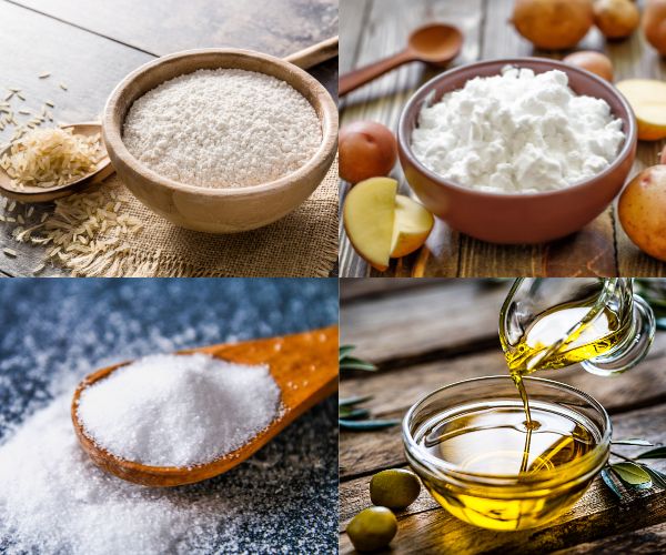 Nguyên liệu cho cách làm bún tươi tại nhà
