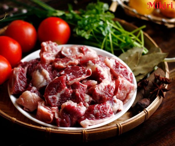 Sơ chế gân bò