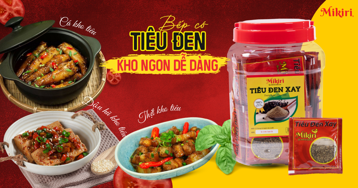 Tiêu đen xay Mikiri