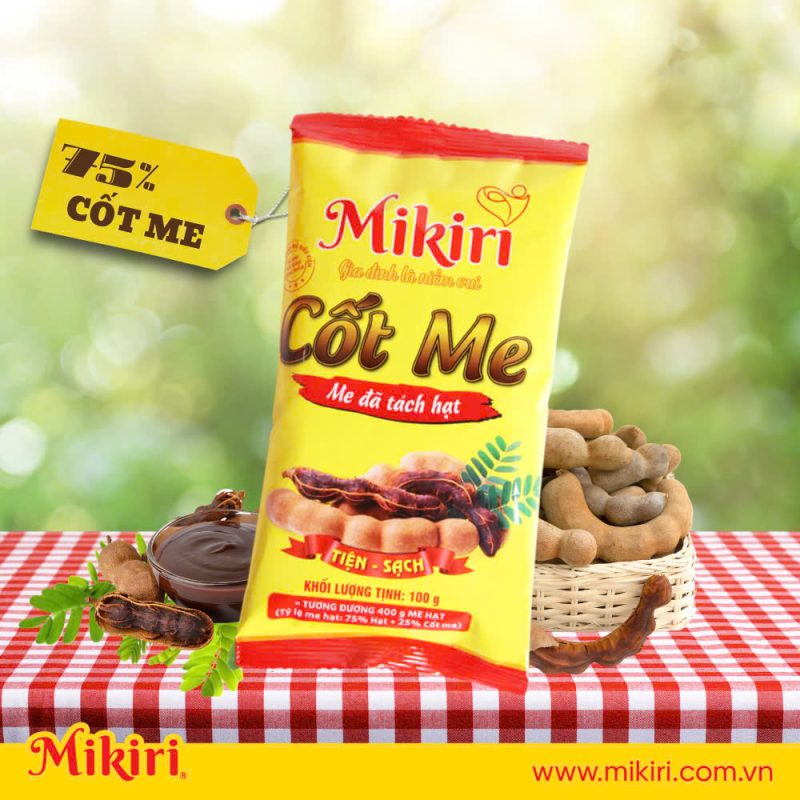cốt me Mikiri đóng gói