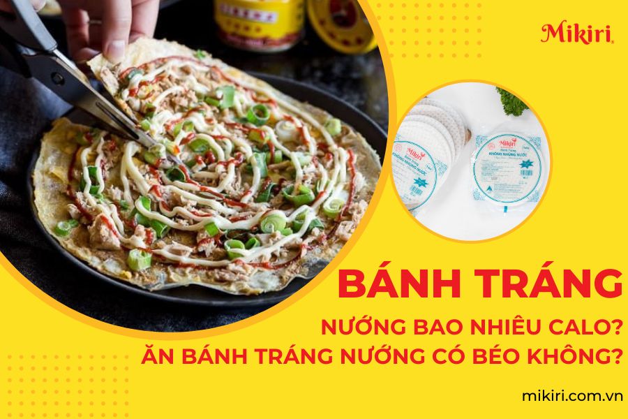 Bánh tráng nướng bao nhiêu calo