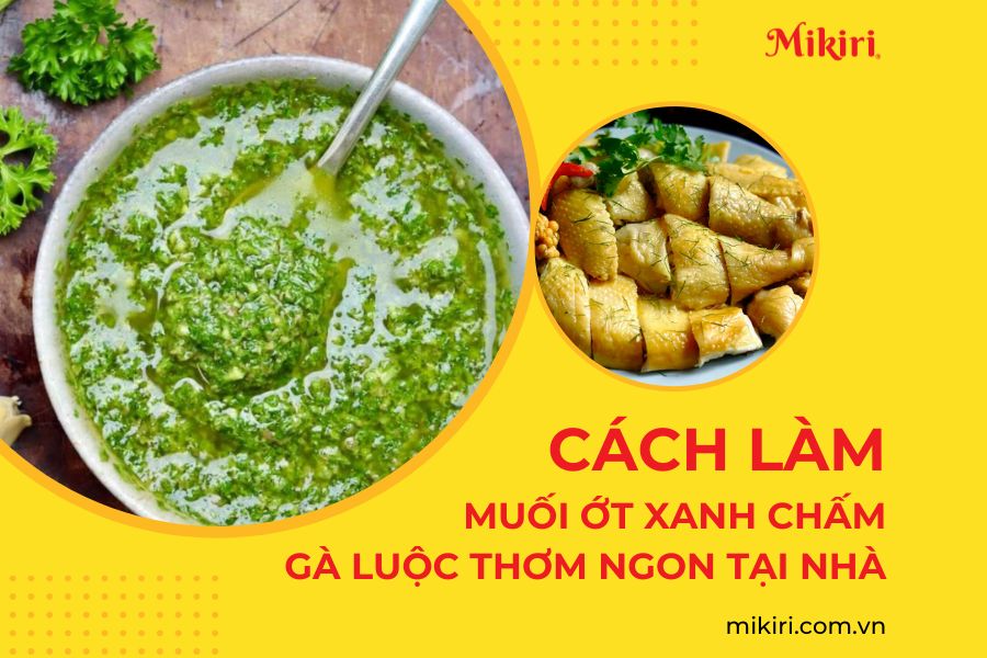 cách làm muối ớt xanh