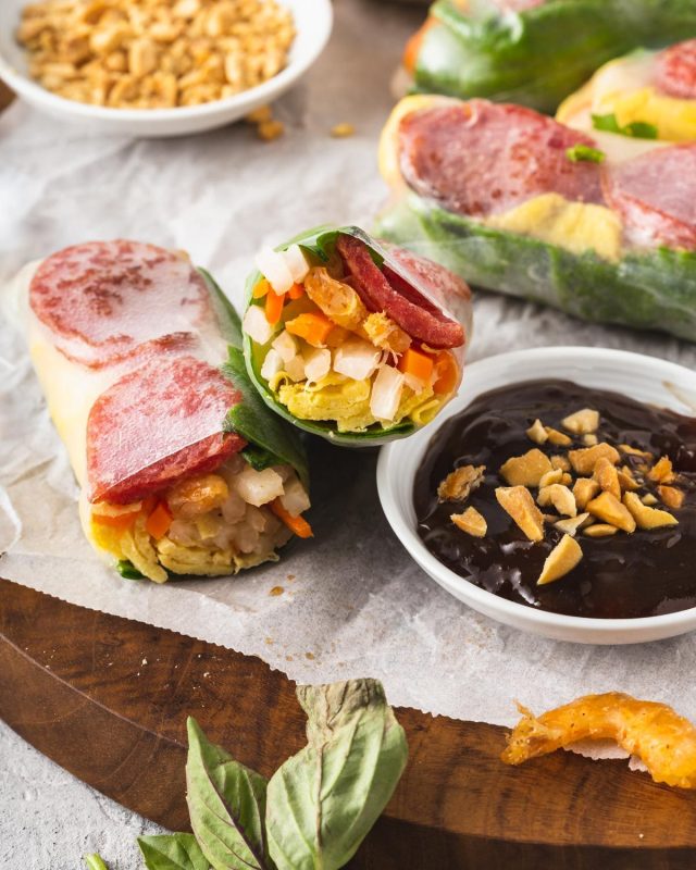 bánh tráng cuốn bao nhiêu calo