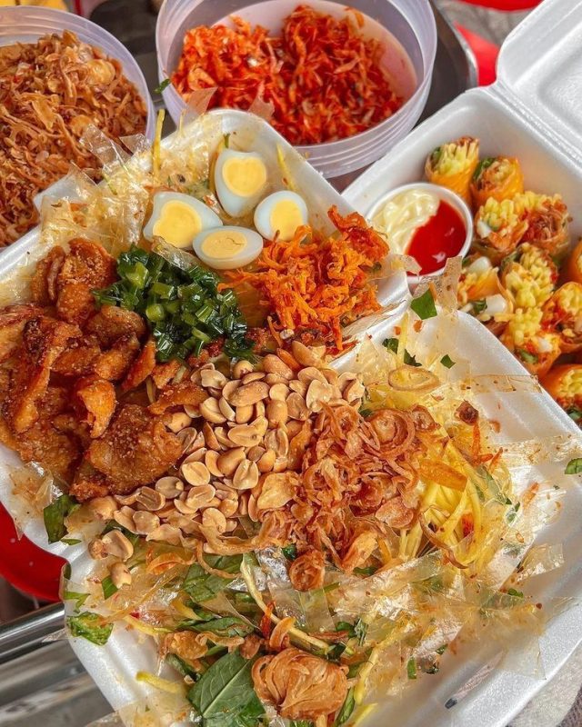 nước sốt bánh tráng trộn