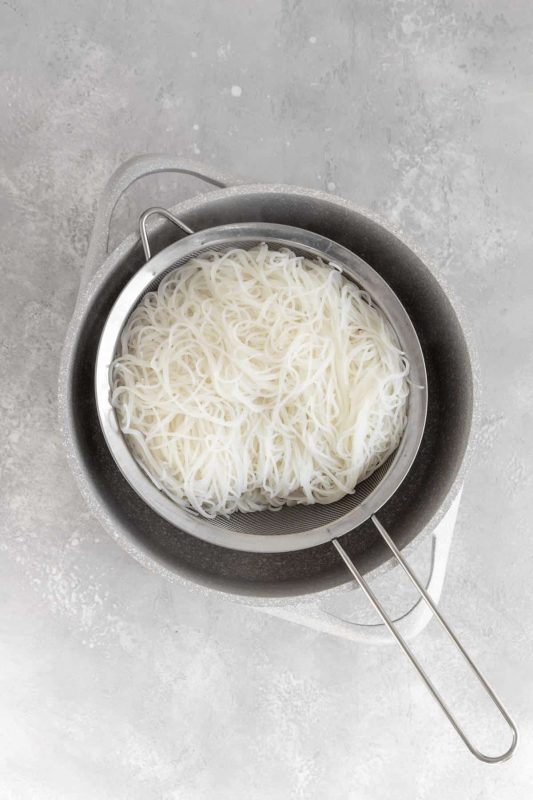 luộc bún khô
