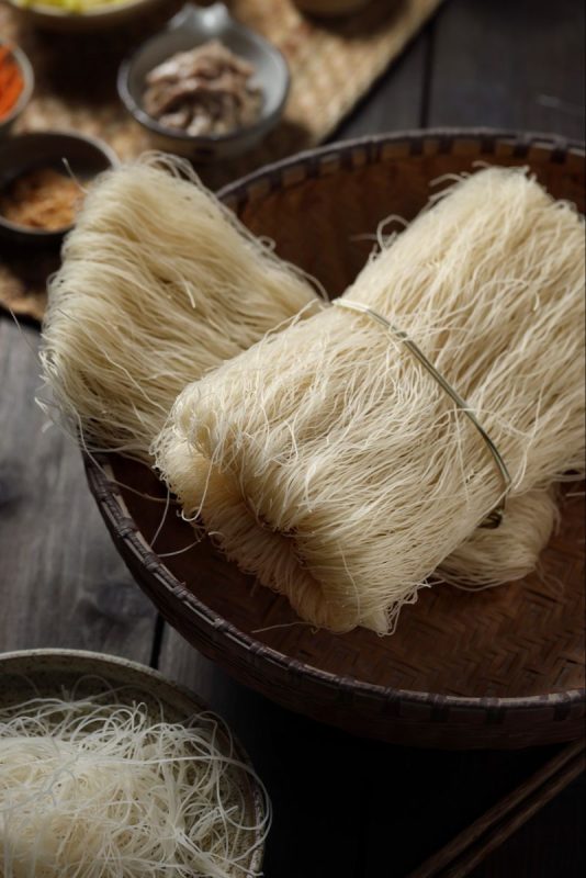 luộc bún khô