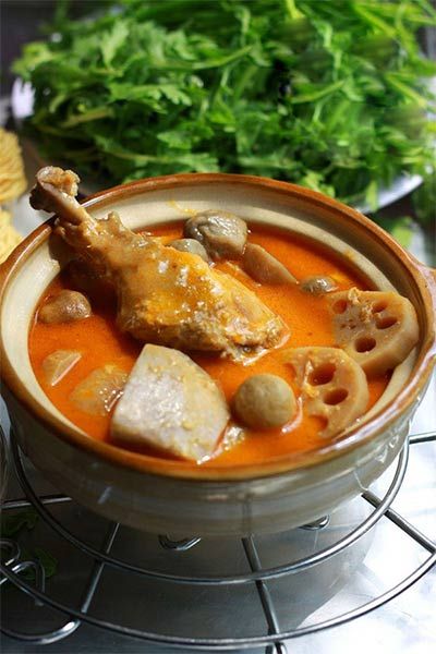 món vịt nấu chao miền Tây