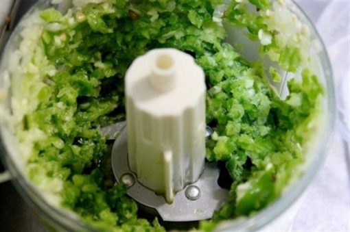 cách làm muối ớt xanh chấm gà luộc